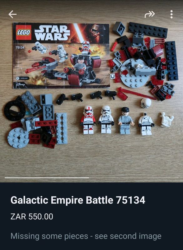 Lego sets - Star Wars