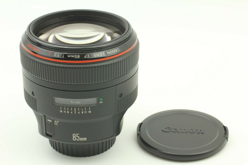 Canon EF 85mm f/1.2L  USM Lens