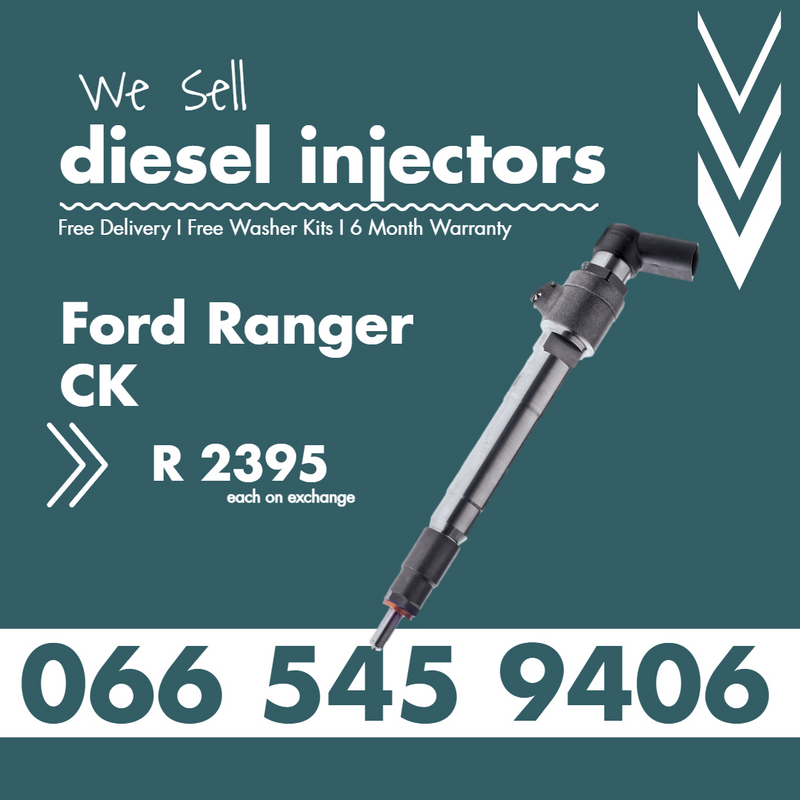 FORD RANGER 3.2 CK DIESEL INJECTORS FOR SALE WITH WARRANTY