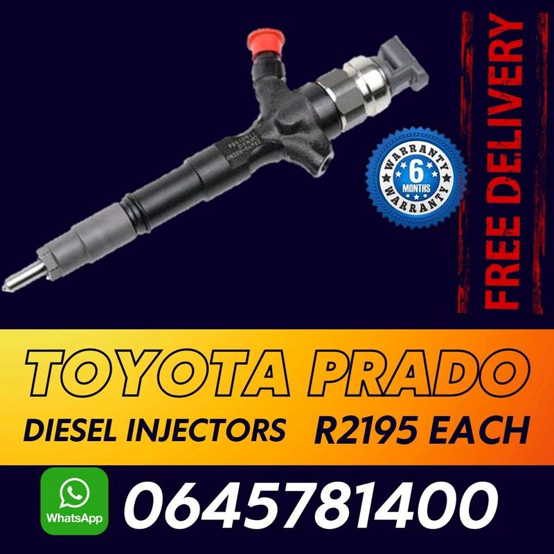 Toyota Prado Diesel Injectors for sale