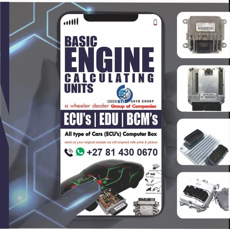 For all your e c u&#39;s engine calculating units all makes of c a r s