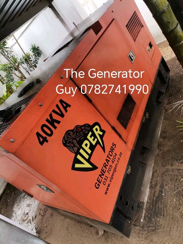 40 KVA Silent Diesel Generator