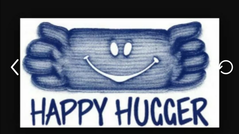 Microwave bean bag - happy hugger