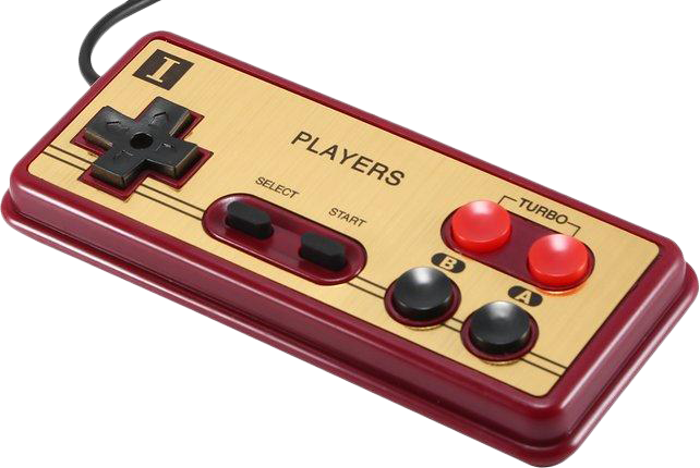 Nintendo 8-bit Famiclone 4 Button 1P Controller - 15-pin Generic (NES)(New)