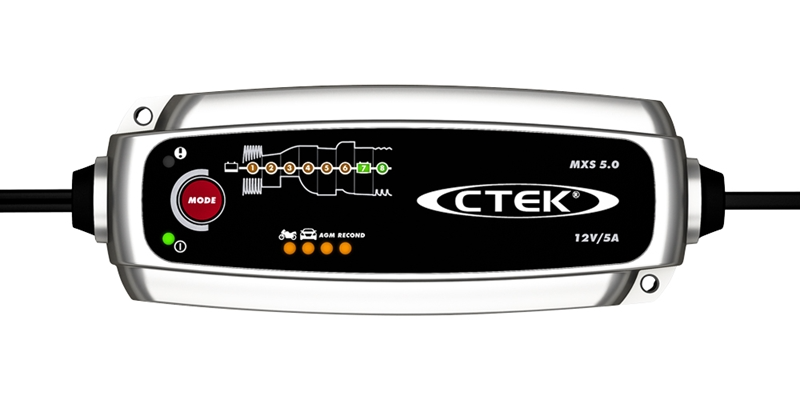 CTEK MXS5.0T - 12V 5A Battery Charger