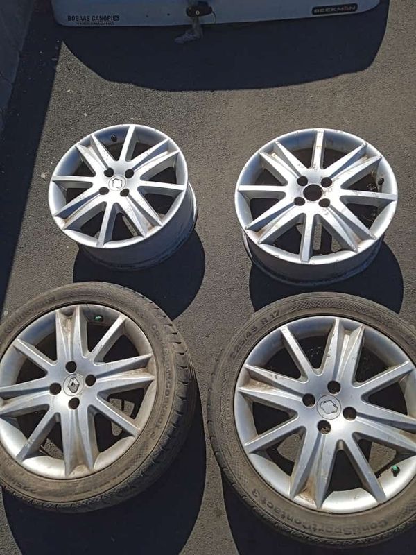 17inch Renault mags. 4x100