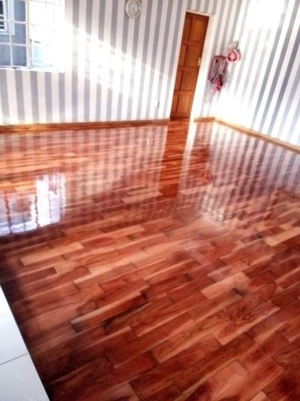 Sanding and sealing of all types of solid wooden floors