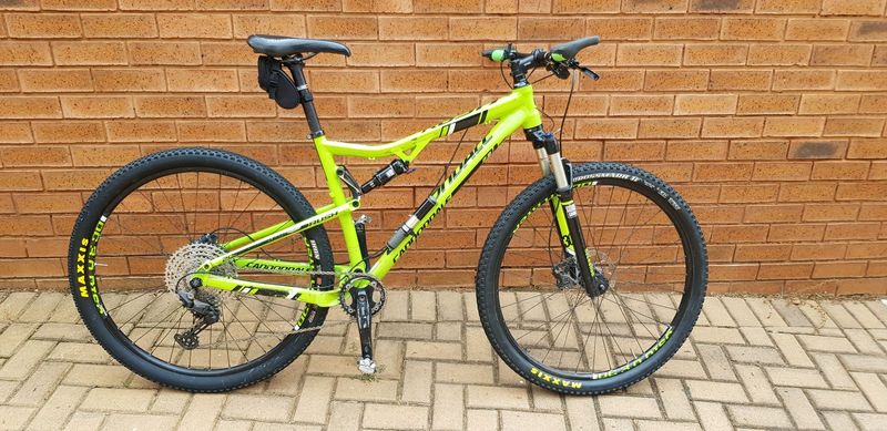 Cannondale rush mountain bike - new parts!