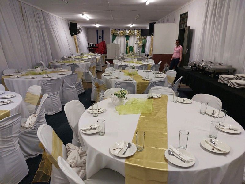 Decor for 100 guest &#64; R2000