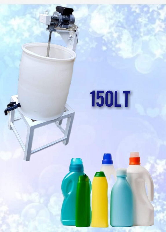 150 litre detergent mixing tank free formulation book