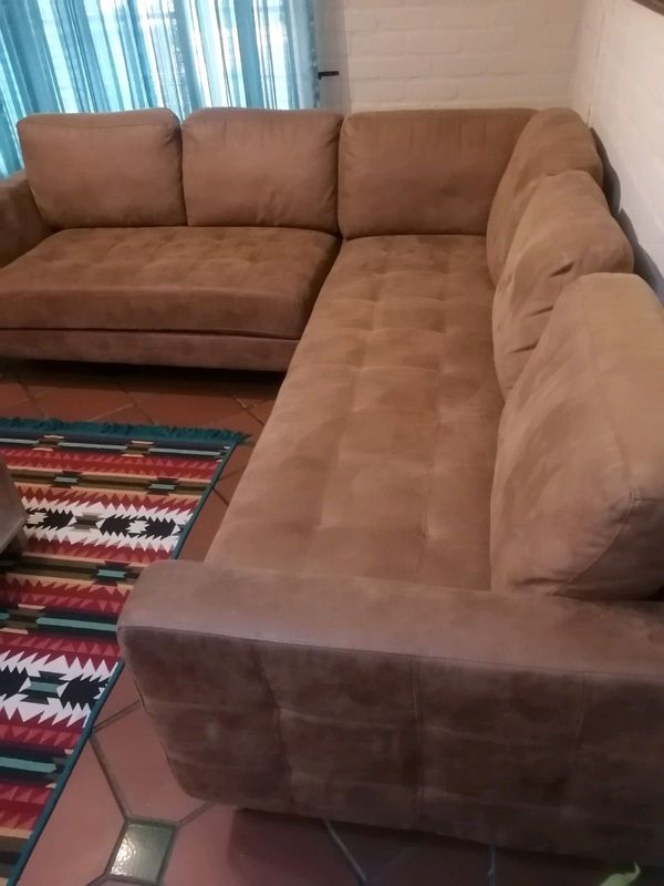 L - shaped couch