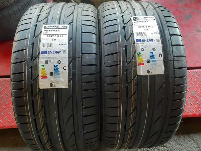 Brand New 255/35/19 Bridgestone Run Flat Tyres for Sale. Contact 0739981562