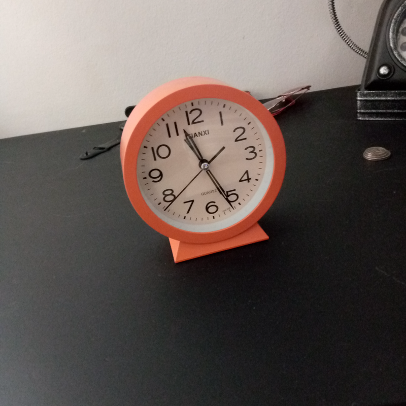 Orange clock