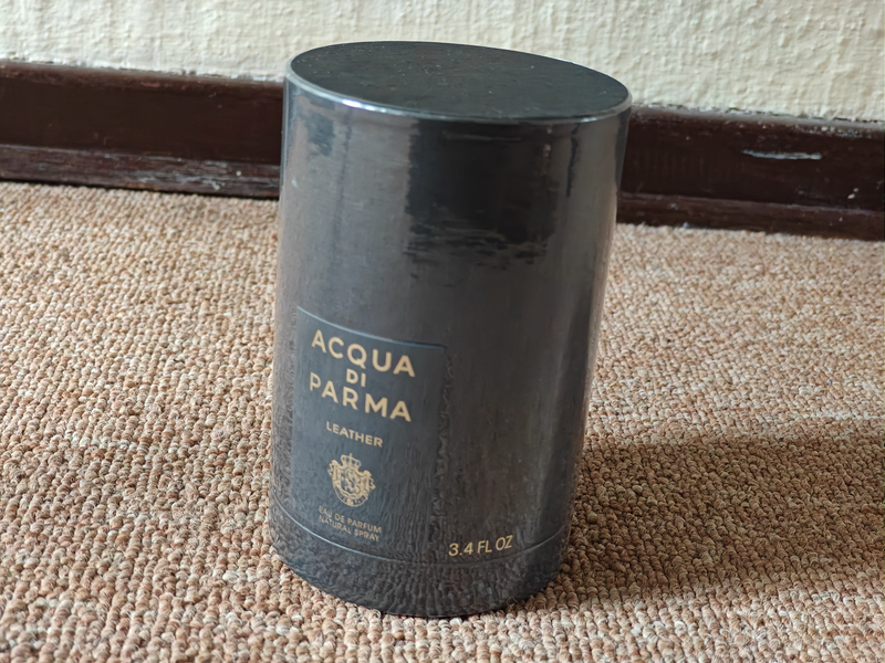 Brand New Sealed Acqua Di Parma Leather Signature Perfume for sale