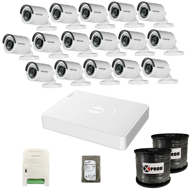 Hikvision 16Channel CCTV Kit for only R9 499 - INSTALLATION OPTIONAL EXTRA