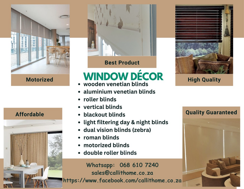 Blinds - Custom Made to fit your Window