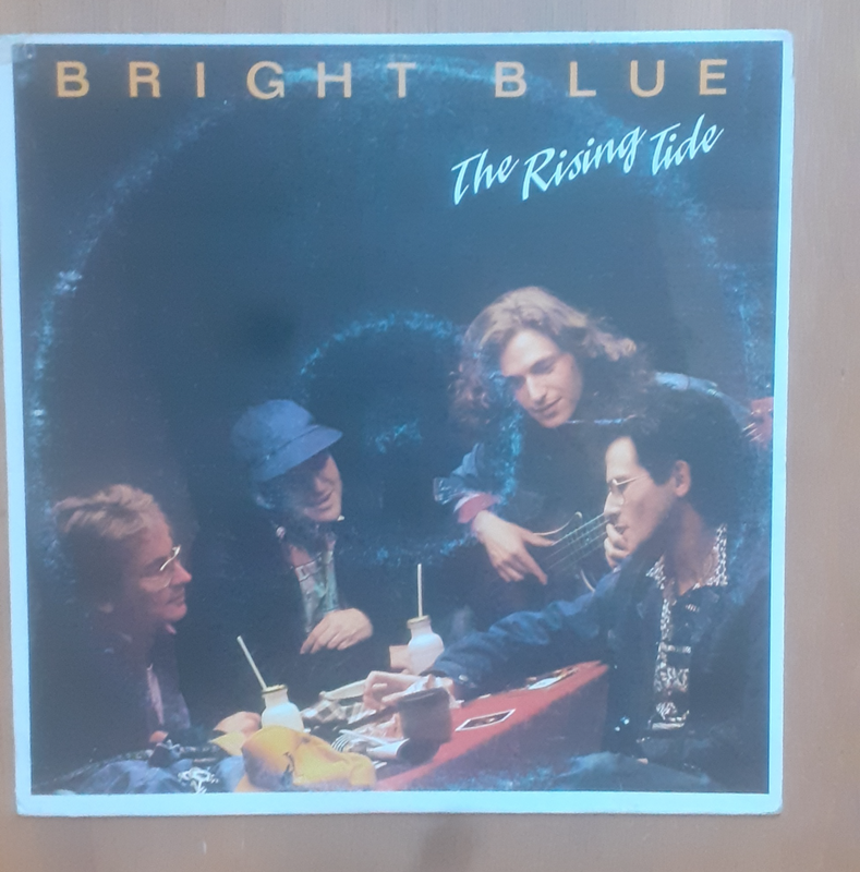 RECORD COLLECTABLE.BRIGHT BLUE - THE RISING TIDE.Used.VG&#43;,record,VG sleeve.