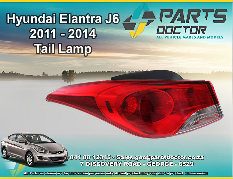 HYUNDAI ELANTRA J6 2011 - 2014 TAIL LAMP