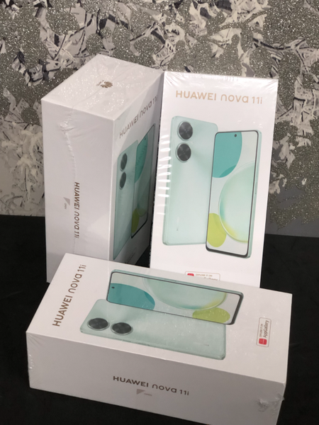 Huawei nova 11i Dual Sim 128GB Green Brand New Factory Sealed In The Box Never Been Used.