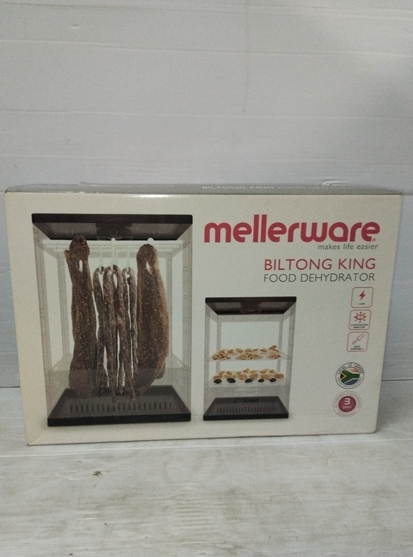 Mellerware Biltong Dryer - Food Dehydrator &amp; Biltong Maker - &#34;Biltong King&#34;