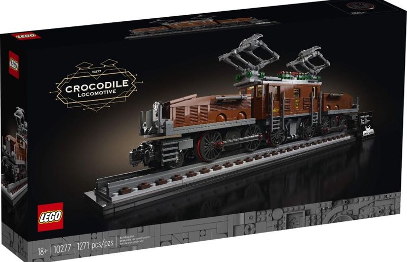 Lego Expert 10277 Crocodile Locomotive set