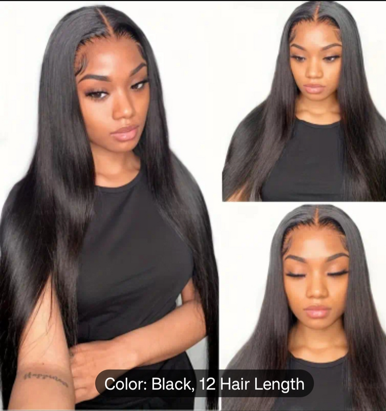 Brand New straight hair wigs black 20 inch