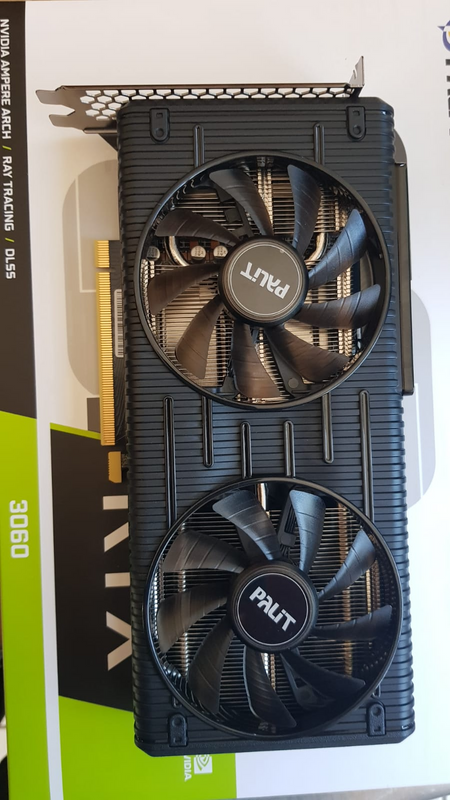 Palit GeForce 3060 GPU with 12G VRam