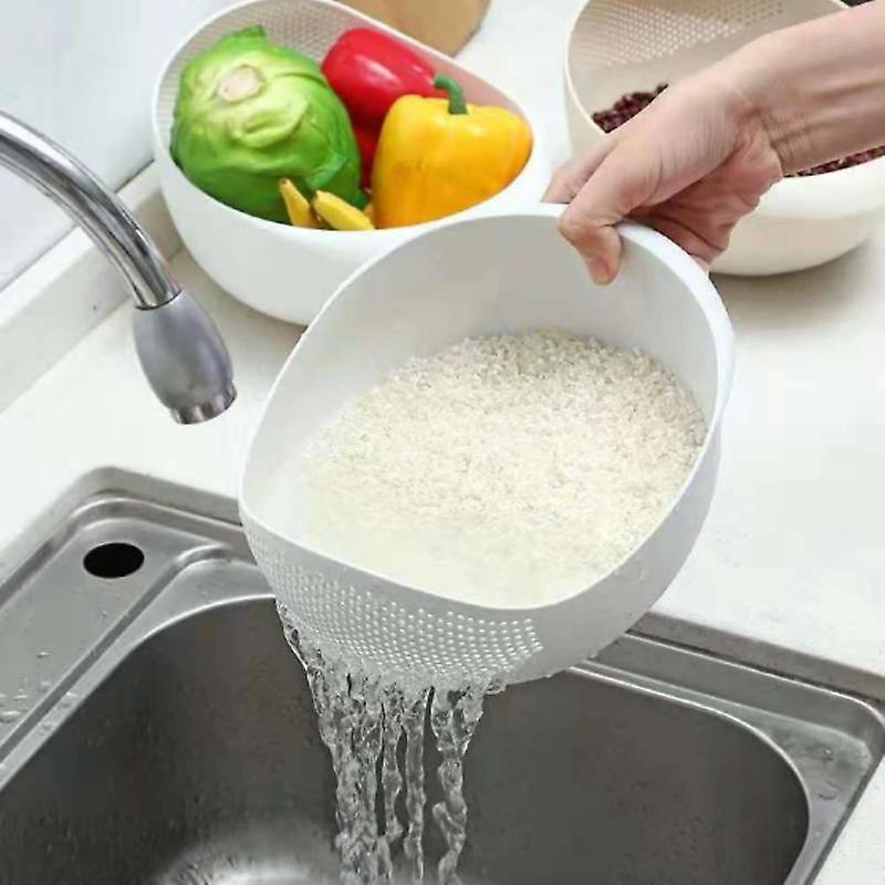 1pc Rice Washer Strainer Colanders For Cleaning Rice and Veg.