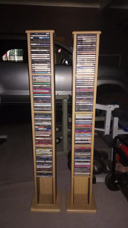 CD Stand x2 (Wooden)