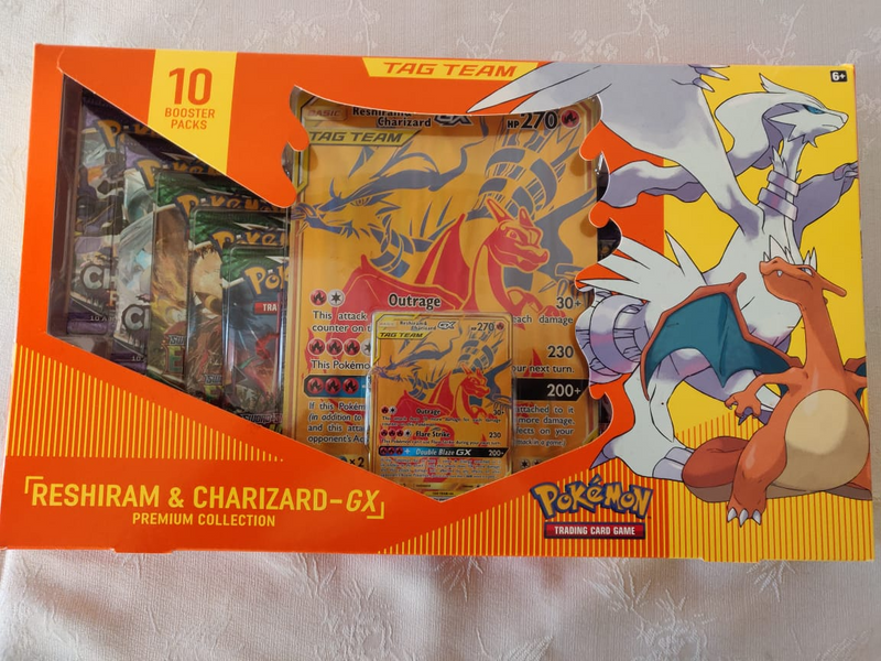 Pokémon TCG: Reshiram &amp; Charizard-GX Premium