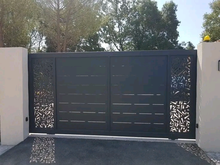 Decorative modern sliding Gates