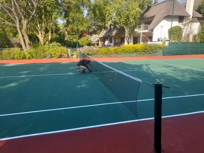 Tennis court resurfacing R45k call-0837649248