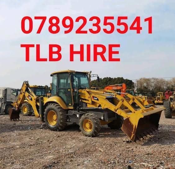 WE HIRE OUT TLB MACHINES