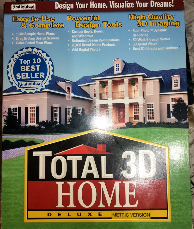 DESIGN YOUR HOME, VISUALIZE YOUR DREAMS!! Top 10 best seller design software - Total 3D home Deluxe
