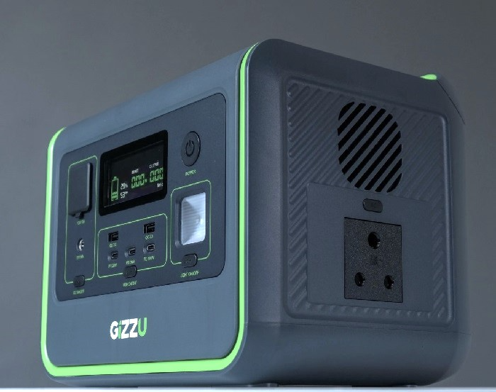 PRICE SLASHED ON THE NEW MODEL GIZZU HERO CORE 512WH/800W UPS POWER STATION.  save R500!!