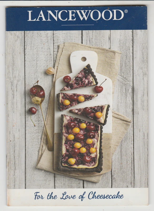 LANCEWOOD Cheesecake - Small Booklet - 2016
