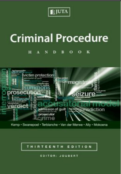Criminal Procedure Handbook - 13th ed