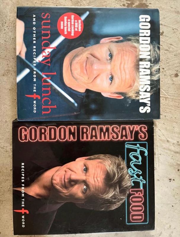 Gordon Ramsay recipe books