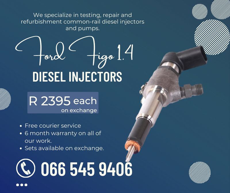 Ford Figo 1.4 diesel injectors for sale on exchange