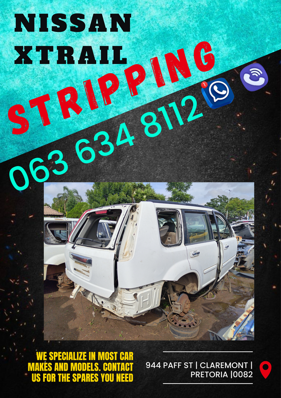 Nissan xtrail stripping for spares Call or WhatsApp me for prices 061 535 0116