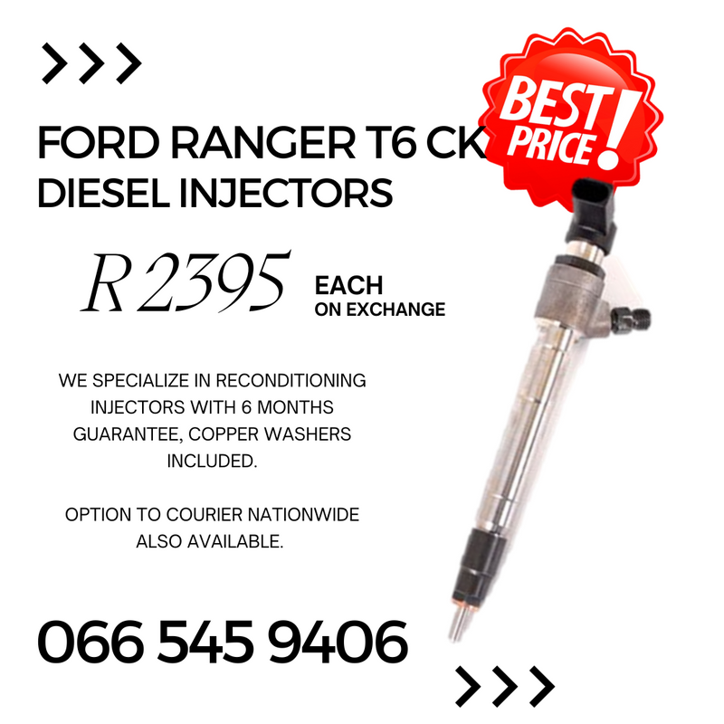 Ford Ranger 3.2 CK diesel injectors for sale