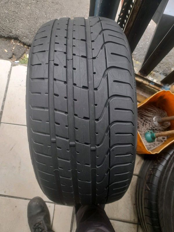 Fairly used Tyres 255/40/R19 PIRELLI P ZERO NORMAL TYRES 95% TREAD LIFE ZUMA 061_706_1663