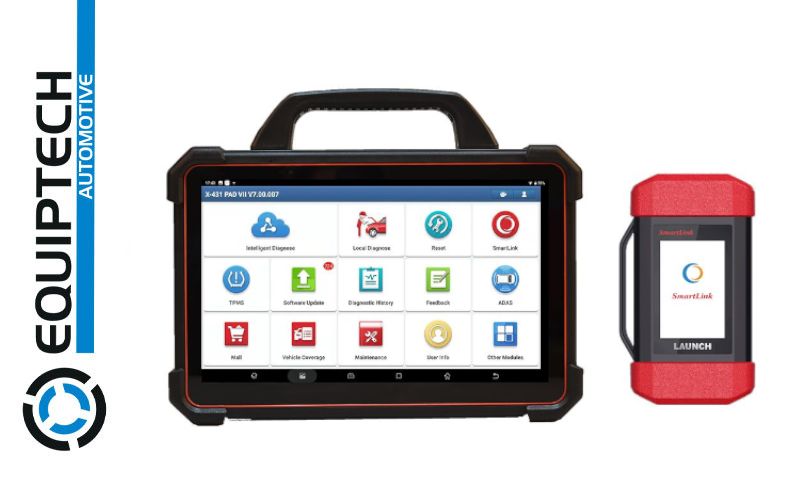 The new Launch X-431 Pad VII intelligent diagnostic scanner with Smartlink - 26 service functions