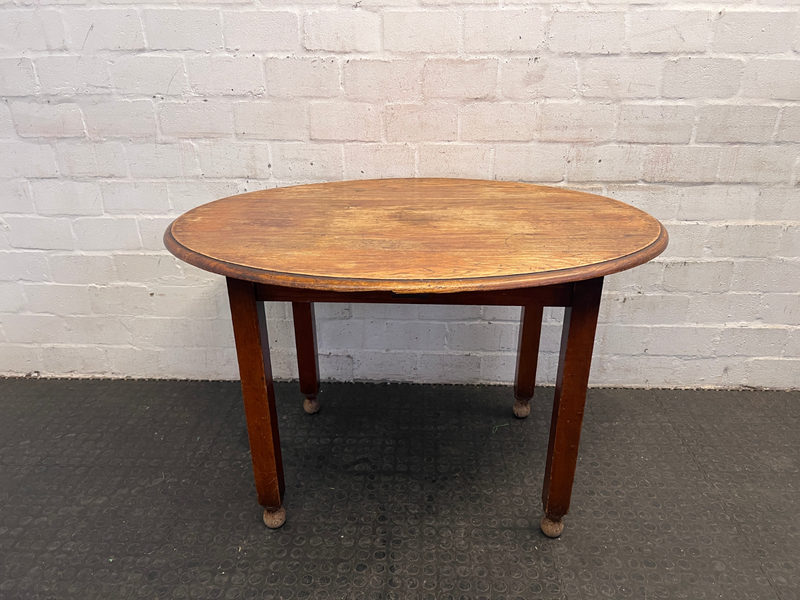 Oval Shaped Four Seater Dining Table-