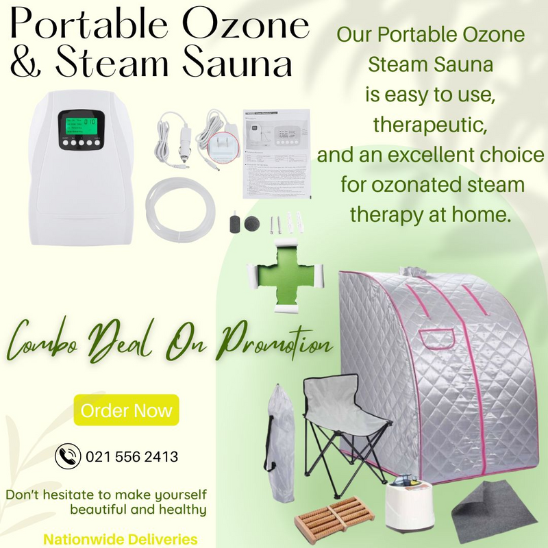 OZONE AND STEAM THERAPY/ A natural effective powerful combination.