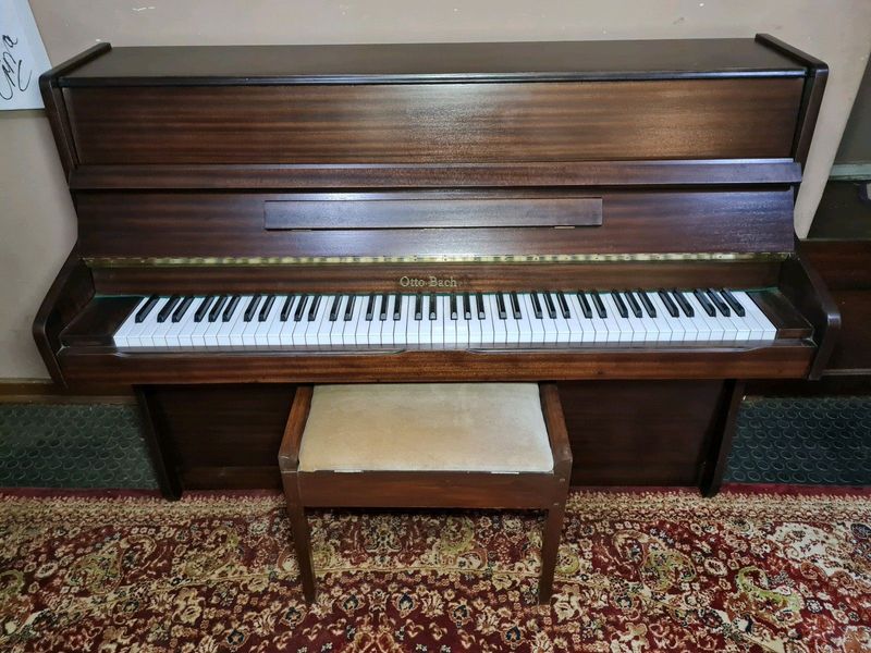 Otto Bach Piano newly refurbished, delivery and tuning included in Gauteng
