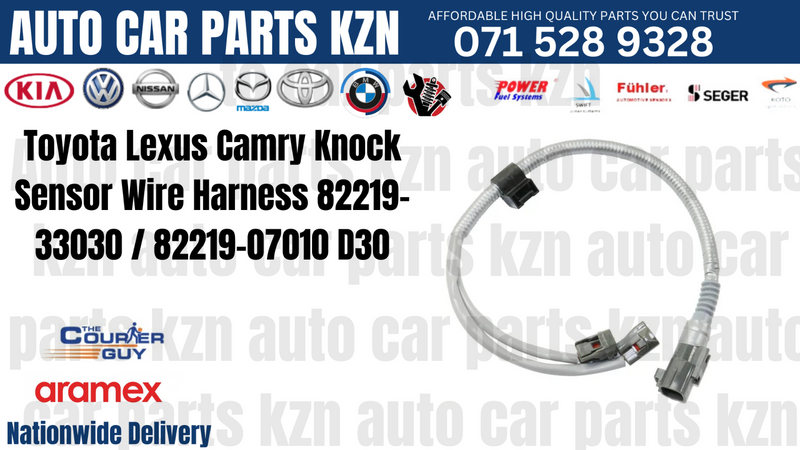 Toyota Lexus Camry Knock Sensor Wire Harness 82219-33030 / 82219-07010 D30