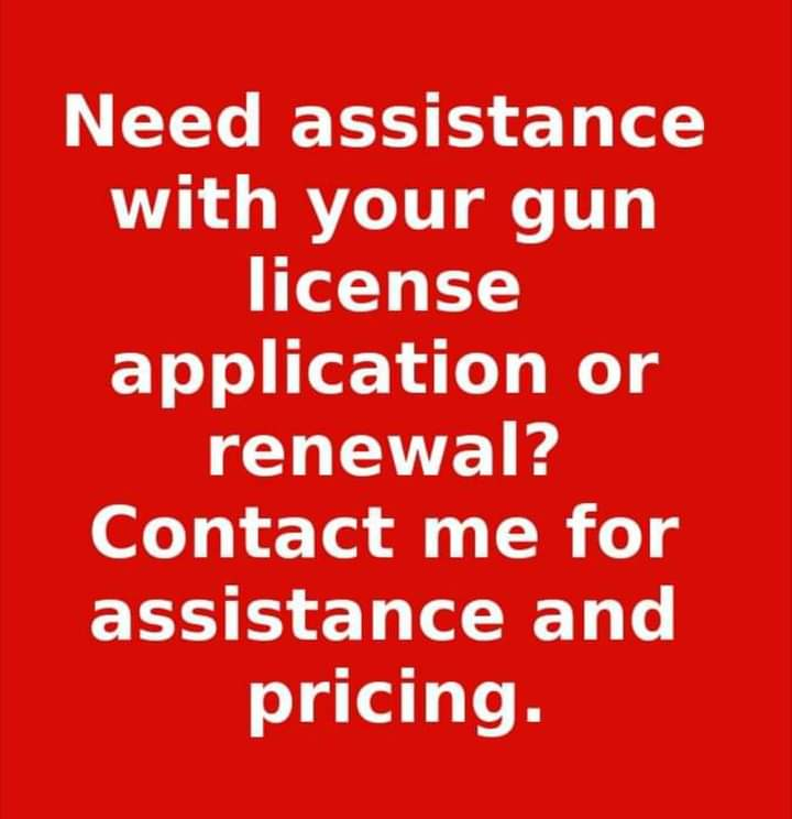 Gun license application