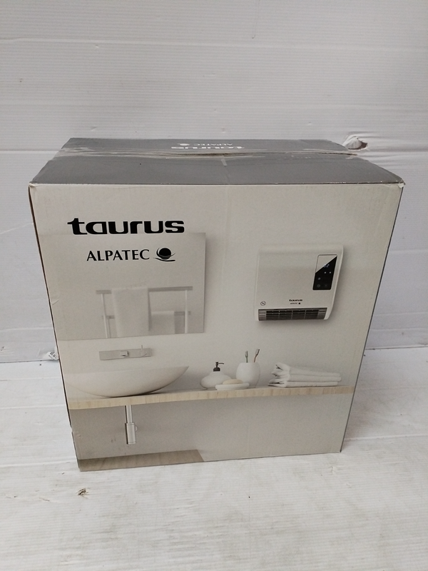 Taurus Heater Wall Mount White 2 Heat Settings 1000-2000W &#34;RCMB 231&#34;