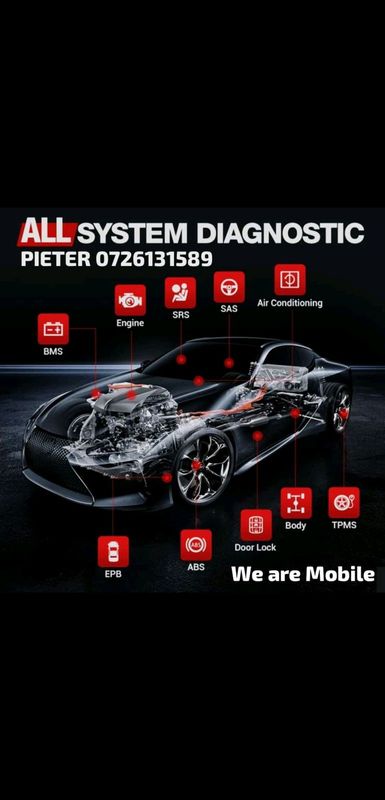 Car truck and bus mobile diagnostic testing you can trust, we operate in most areas in the east rand